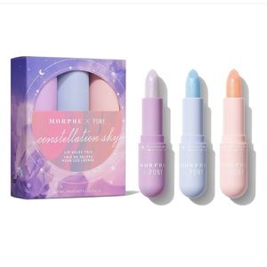 Morphe x Pony Constellation Sky Lip Gelee Trio Set Of 3 Starlit Shades NIB